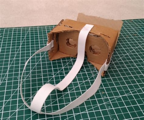 diy vr cardboard headset